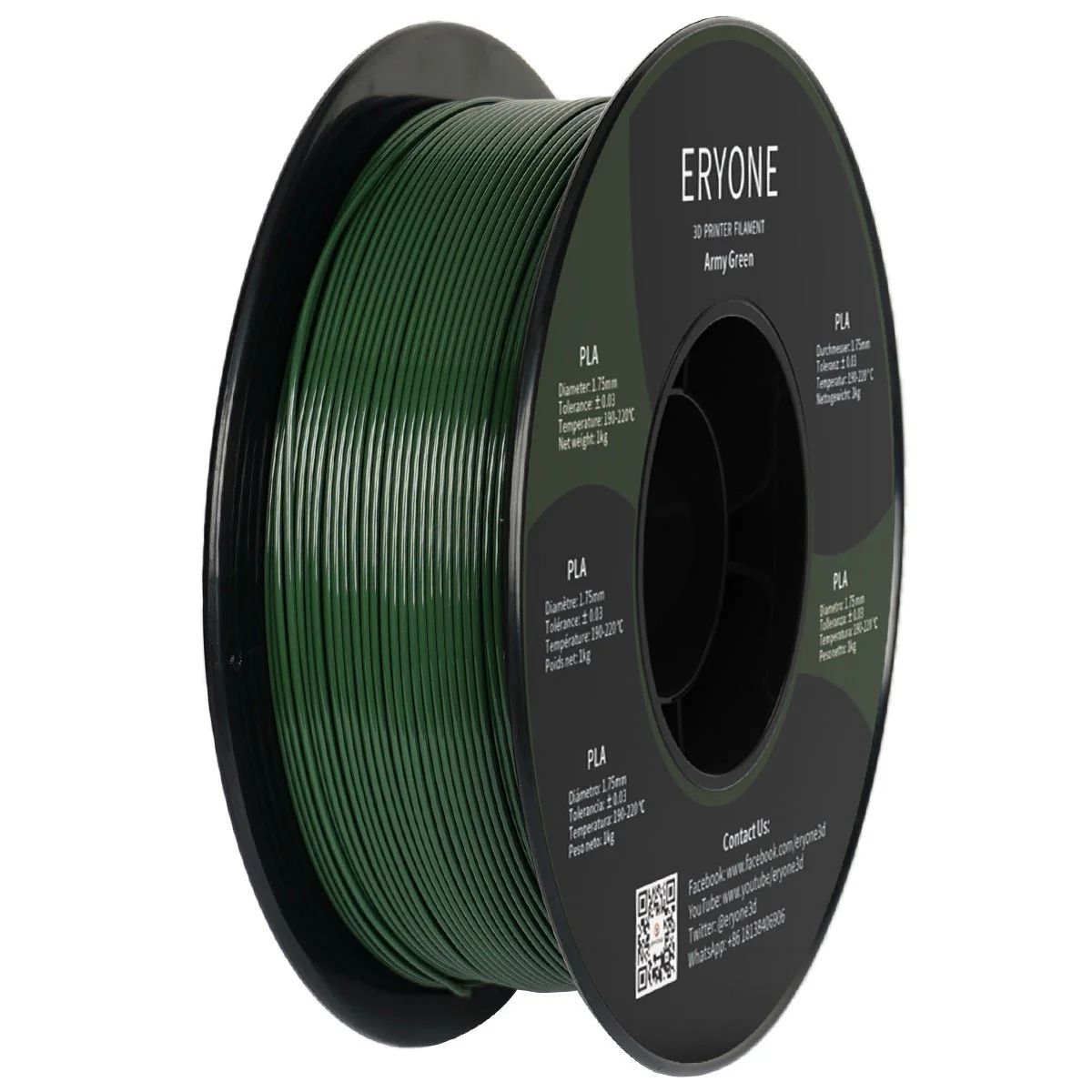 (Bundle Sale) PLA & Carbon Fiber PLA Filament,1kg (MOQ:10 Rolls,Mixable ) - Image 4