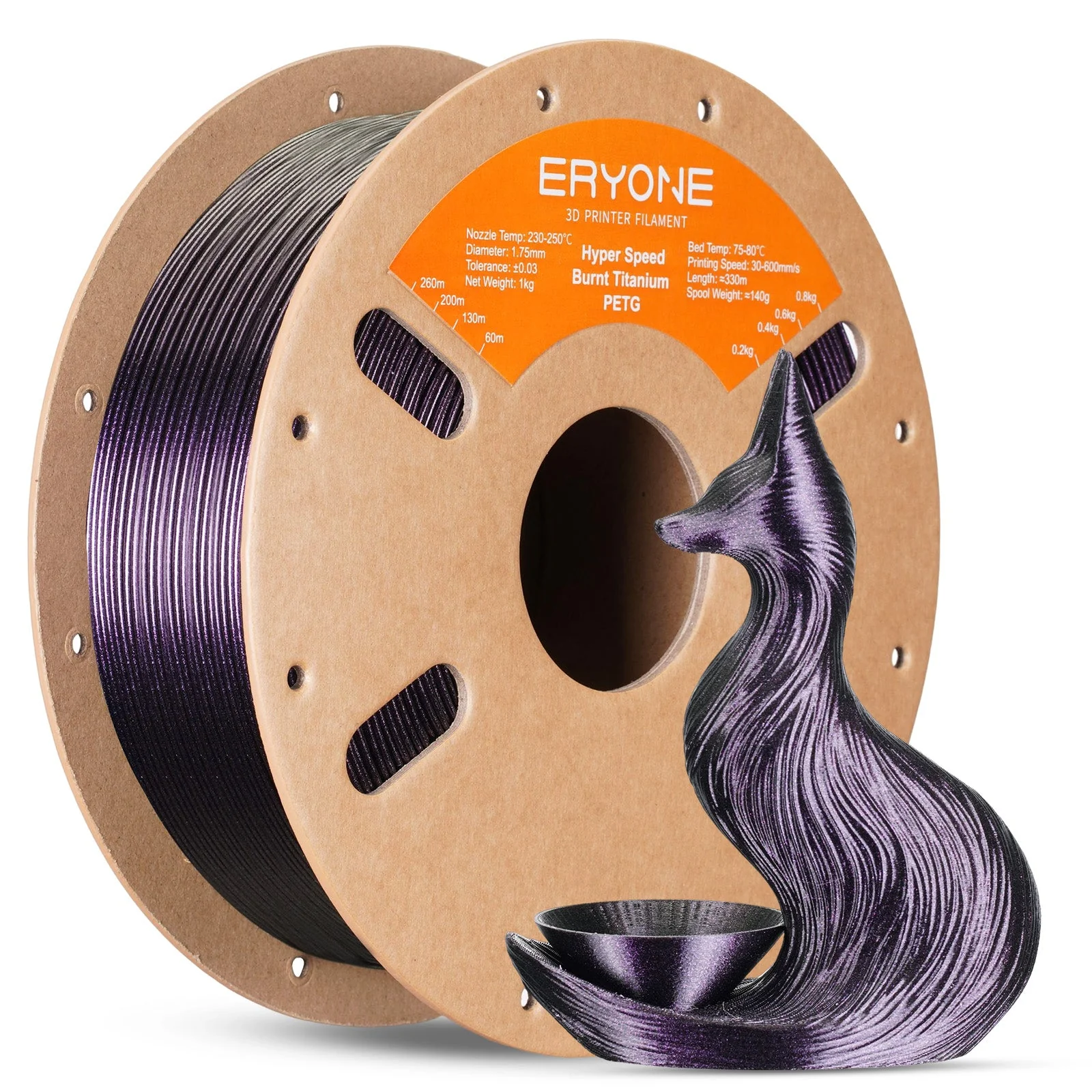 (Bundle Sale) PETG High Speed Burnt Titanium Filament，1kg (MOQ:10 Rolls,Mixable ) - Image 5