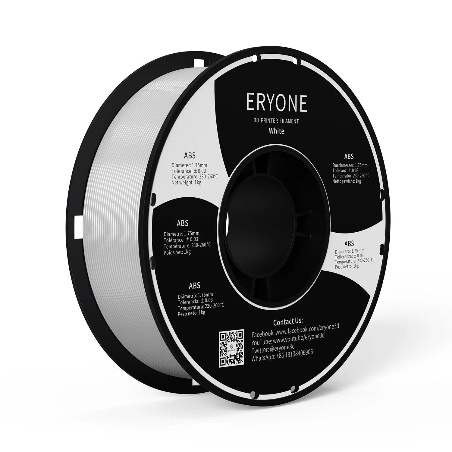 (Bundle Sale) ABS Filament,1kg (MOQ:10 Rolls,Mixable ) - Image 4