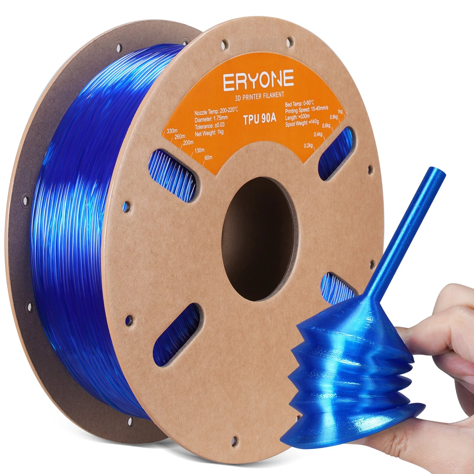 (Bundle Sale) TPU 90A Filament,1kg (MOQ:10 Rolls,Mixable) - Image 4