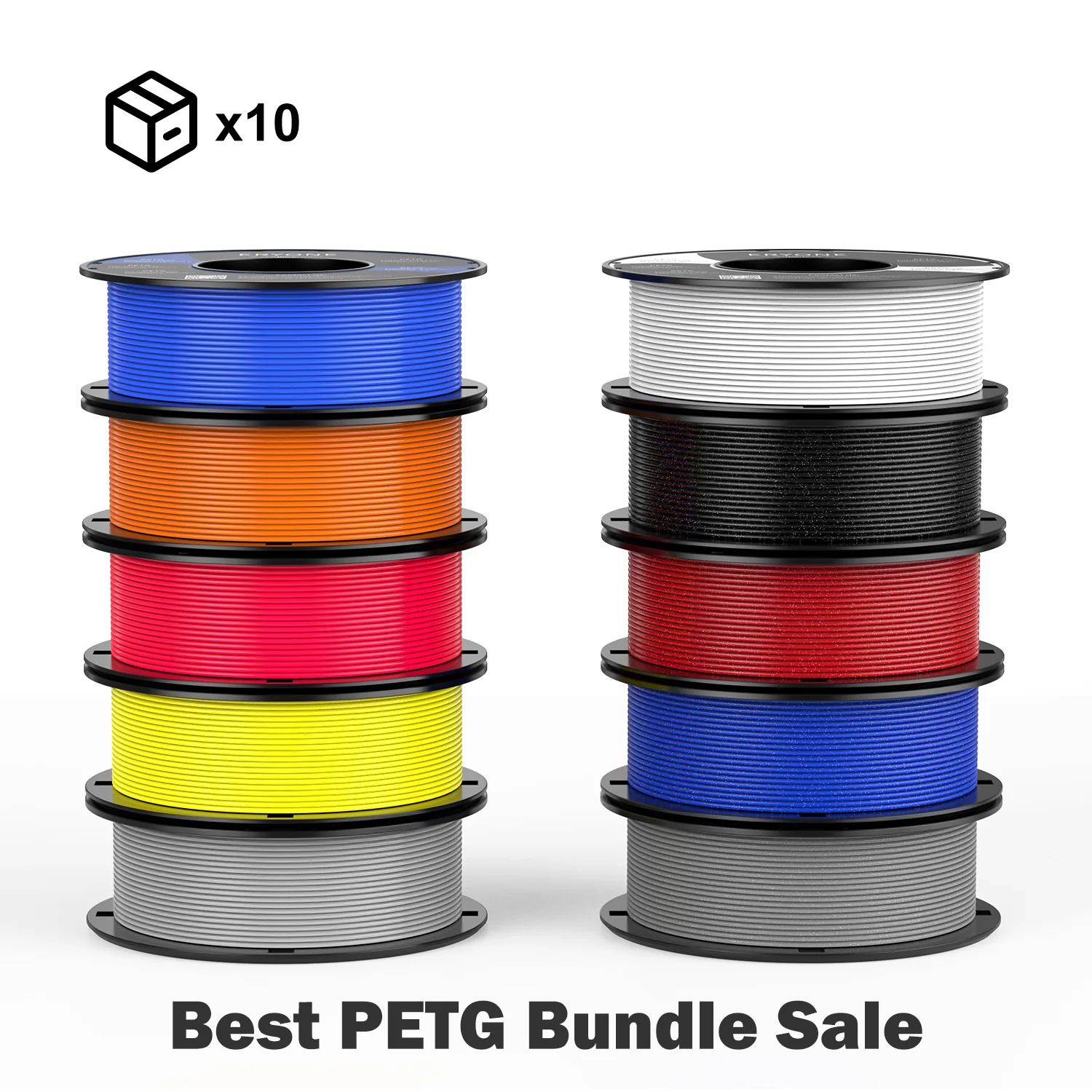 (Bundle Sale) PETG & Carbon Fiber PETG Filament,1kg (MOQ:10 Rolls,Mixable ) - Image 4