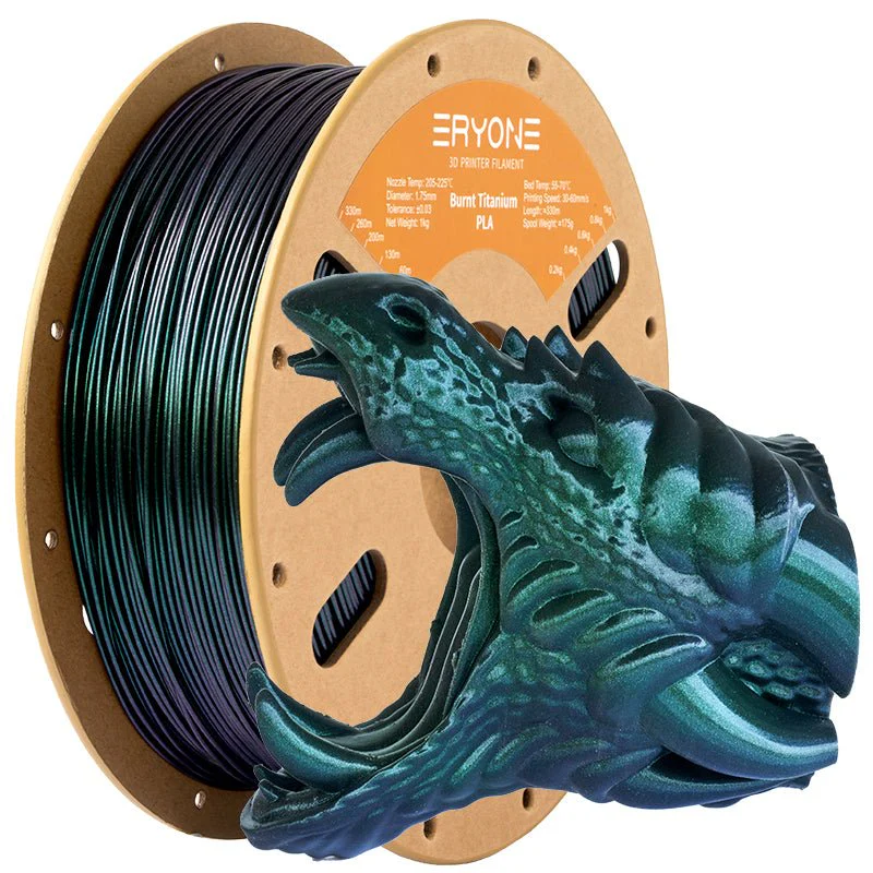 PLA Burnt Titanium Filament - 1.75mm±0.03mm (1kg) - Image 5