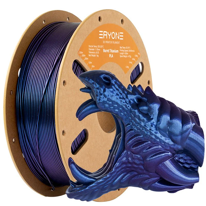PLA Burnt Titanium Filament - 1.75mm±0.03mm (1kg) - Image 7