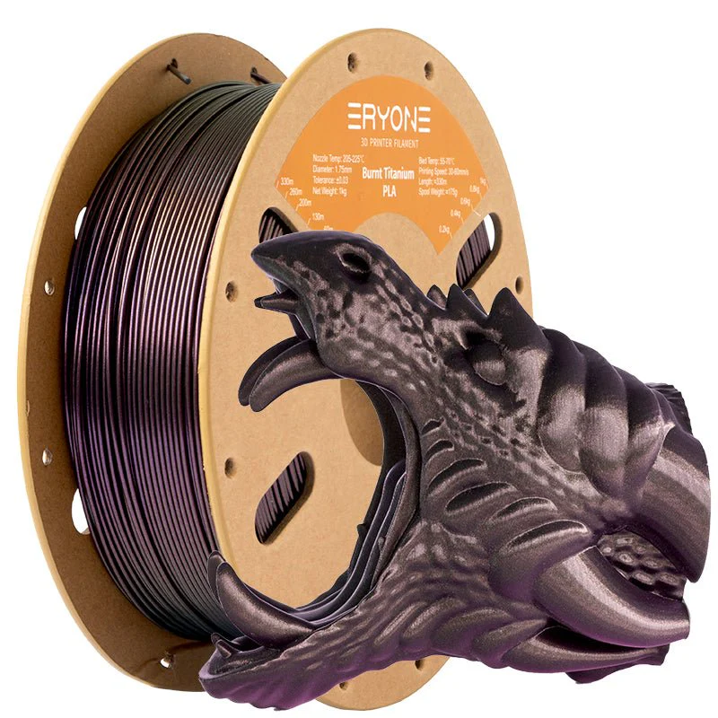 PLA Burnt Titanium Filament - 1.75mm±0.03mm (1kg) - Image 8