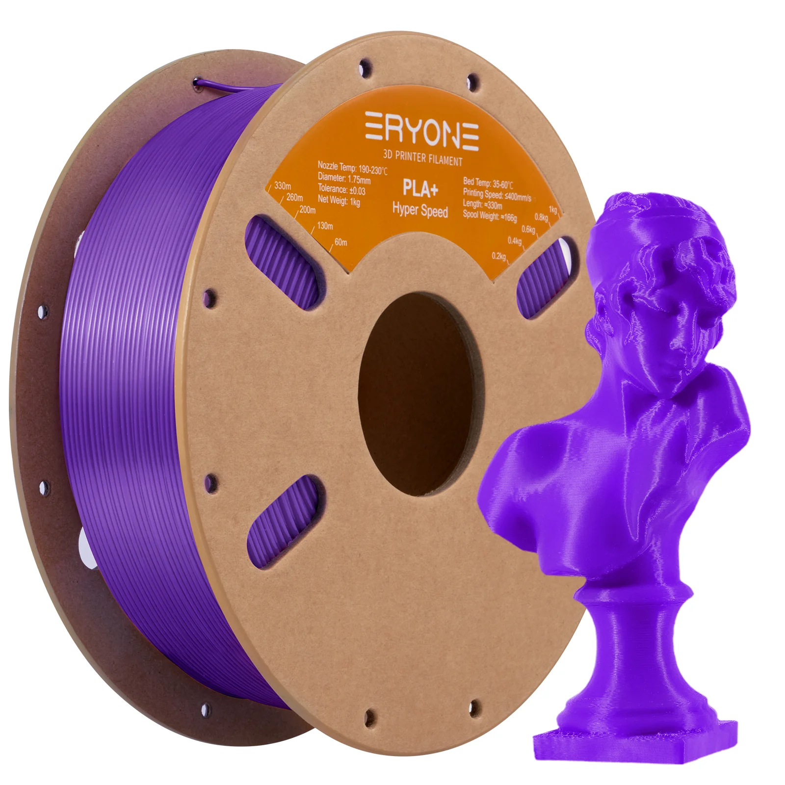 PLA+ High-Speed Filament - 1.75mm±0.03mm (1kg) - Image 8