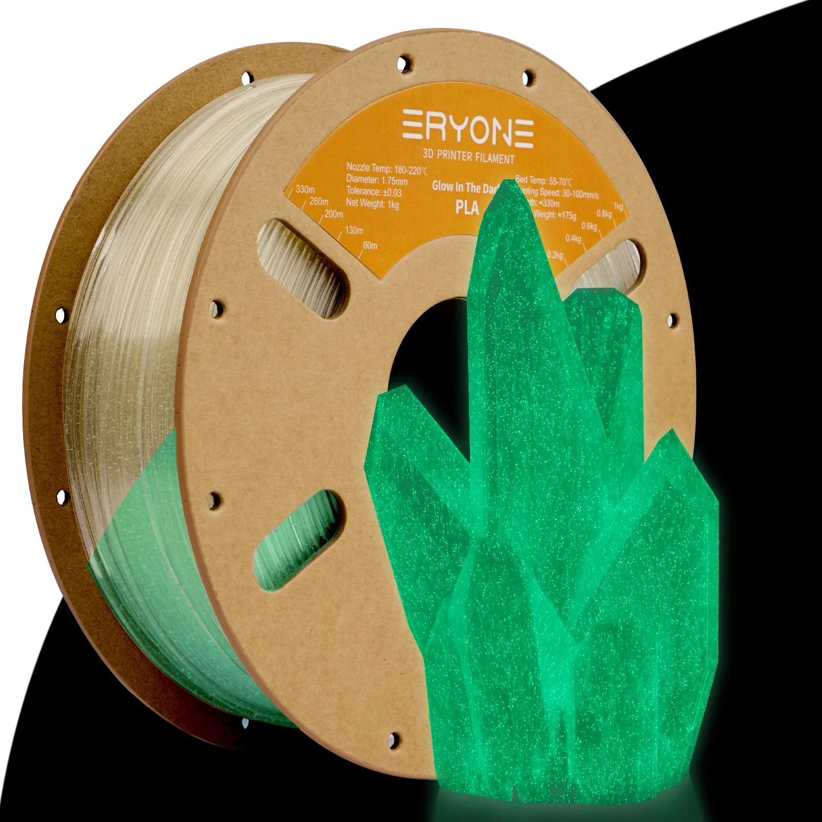 PLA Luminous Filament - 1.75mm±0.03mm (1kg) - Image 3