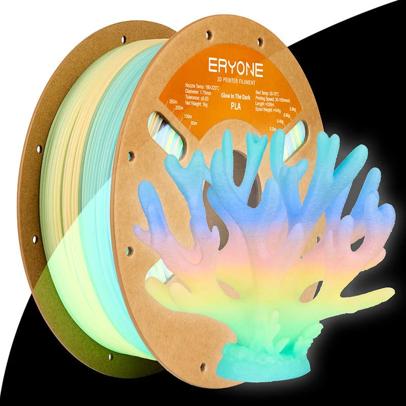 PLA Luminous Filament - 1.75mm±0.03mm (1kg) - Image 4