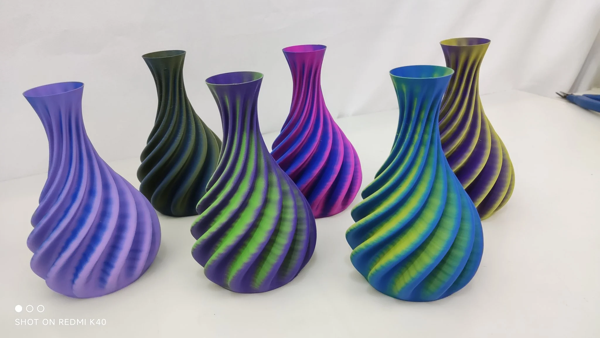 3D Printer Filament, PLA Matte Dual-Color Filament，1.75mm±0.03mm（250g）,Total 4 Rolls - Image 4