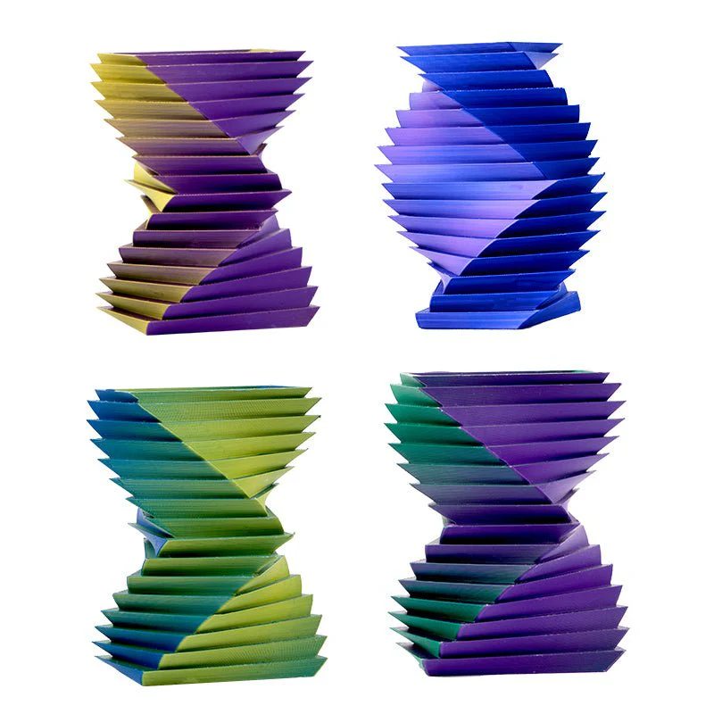 3D Printer Filament, PLA Matte Dual-Color Filament，1.75mm±0.03mm（250g）,Total 4 Rolls - Image 5
