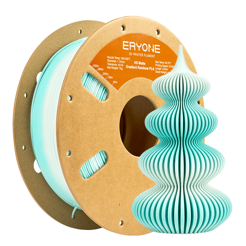 PLA Matte High-Speed Gradient Multi-Color Filament - 1.75mm±0.03mm (1kg) - Image 4