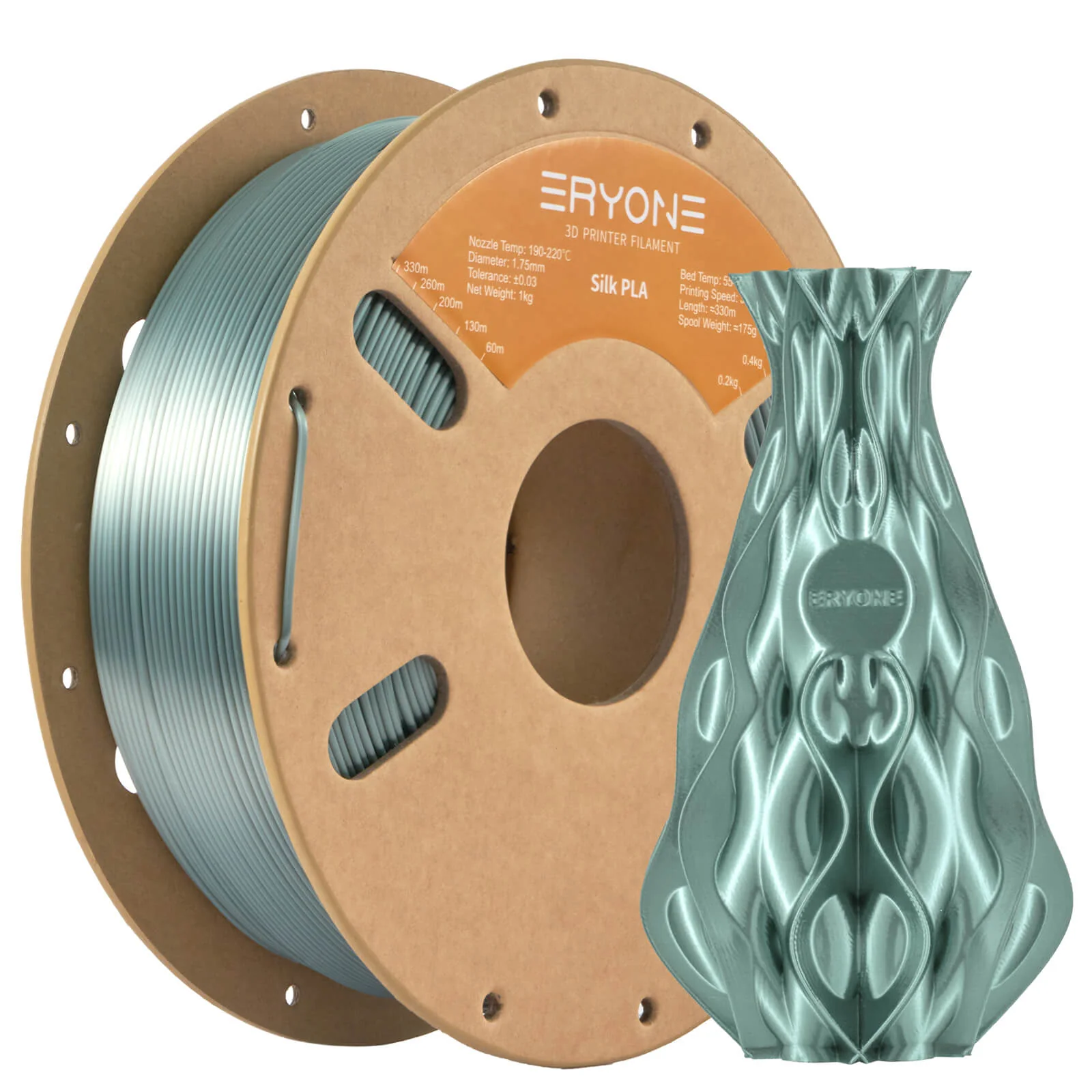PLA Silk Filament - 1.75mm±0.03mm (1kg) - Image 10