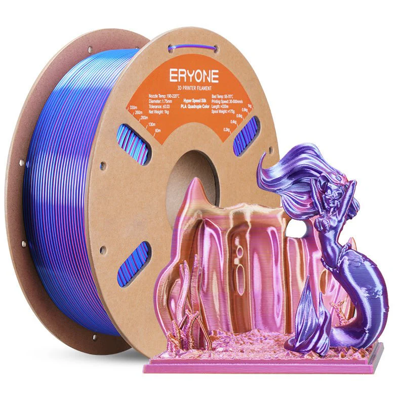 (Bundle Sale) PLA Silk High-Speed Quadruple Filament,1kg (MOQ:10 Rolls,Mixable ) - Image 8