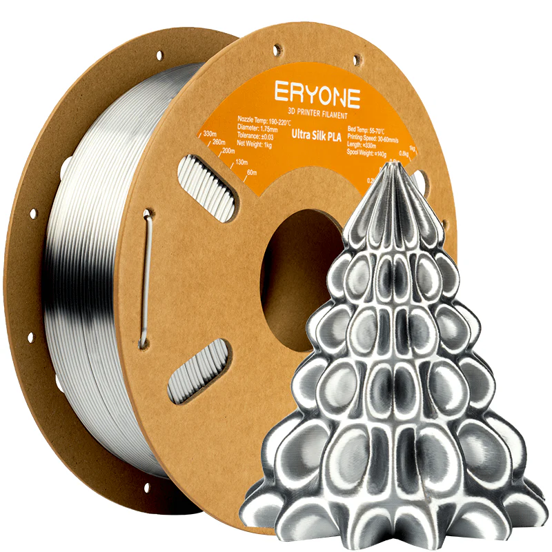 PLA Ultra Silk Filament - 1.75mm±0.03mm (1kg) - Image 4