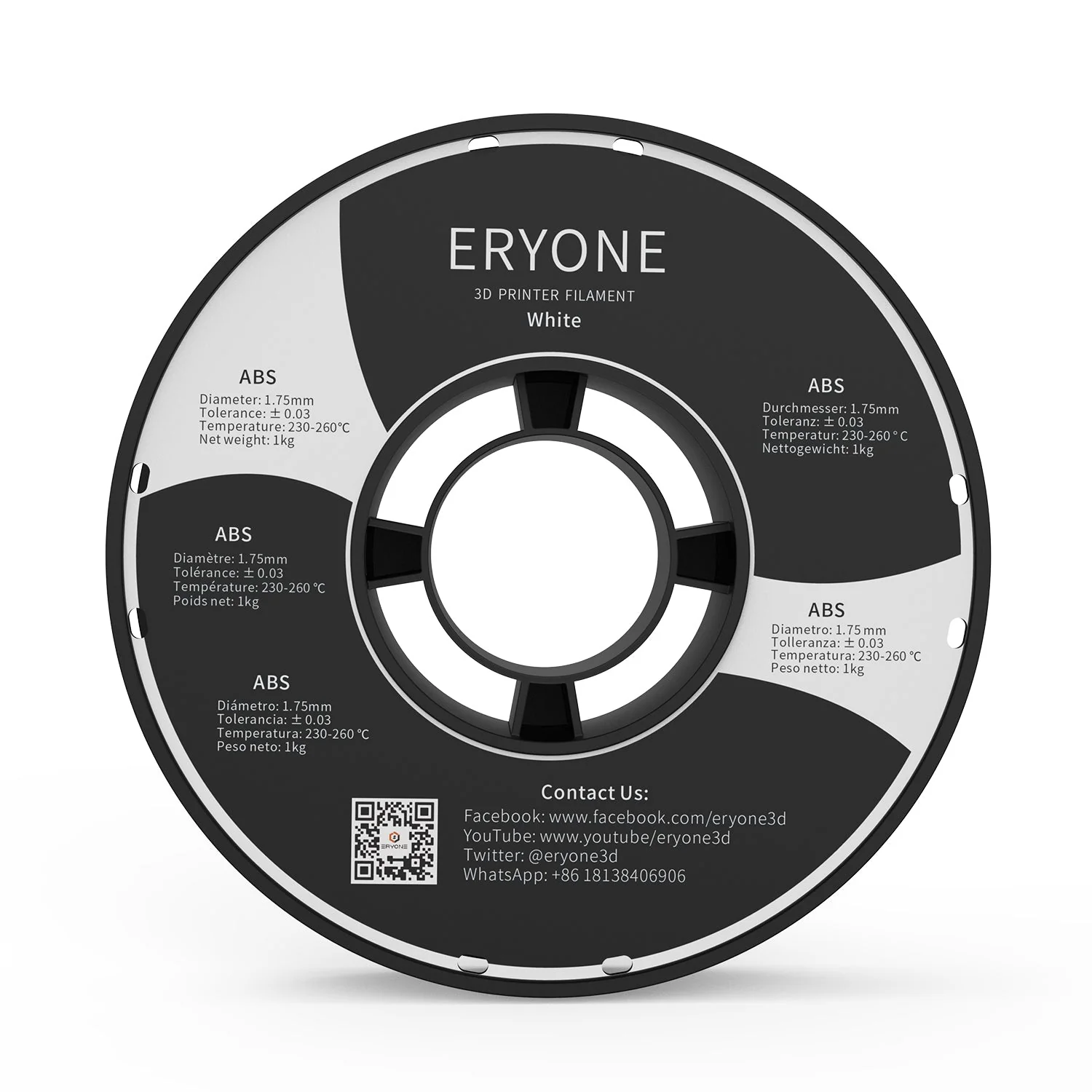 (Pre-Sale) ABS Filament,1kg (MOQ:20 Rolls,Mixable) - Image 6